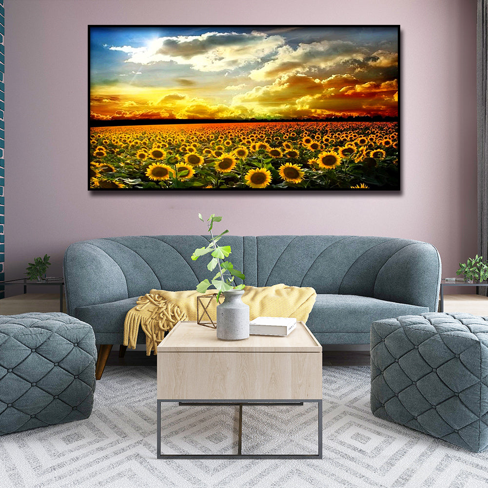 Nature - Full Round Drill Diamond Painting 85*45CM