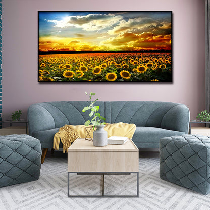 Nature - Full Round Drill Diamond Painting 85*45CM