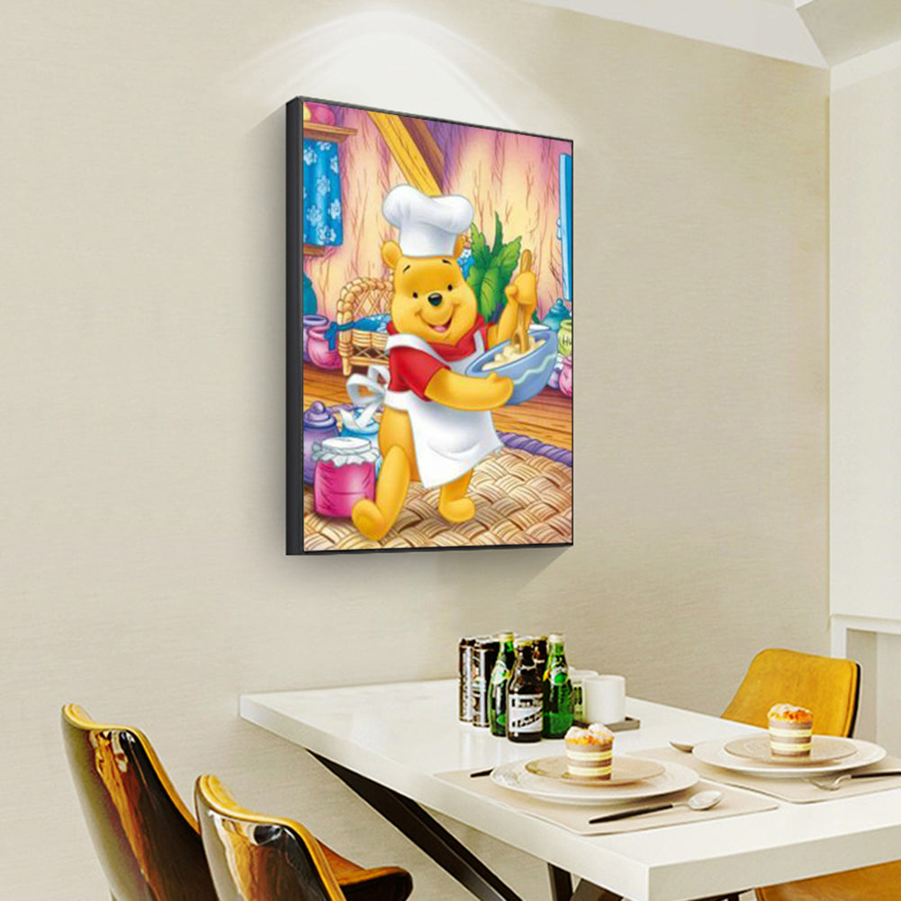 Bear - Full Round Drill Diamond Painting 30*40CM