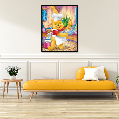 Bear - Full Round Drill Diamond Painting 30*40CM