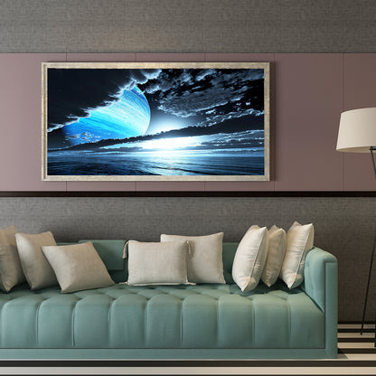 Planet Sea - Full Round Drill Diamond Painting 60*30CM