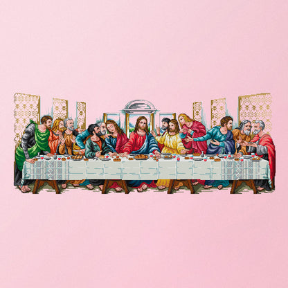 Last Dinner - 14CT Stamped Cross Stitch 77*35CM