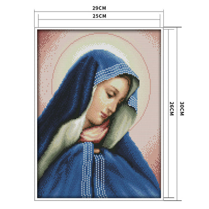 Goddess - 14CT Stamped Cross Stitch 30*29CM