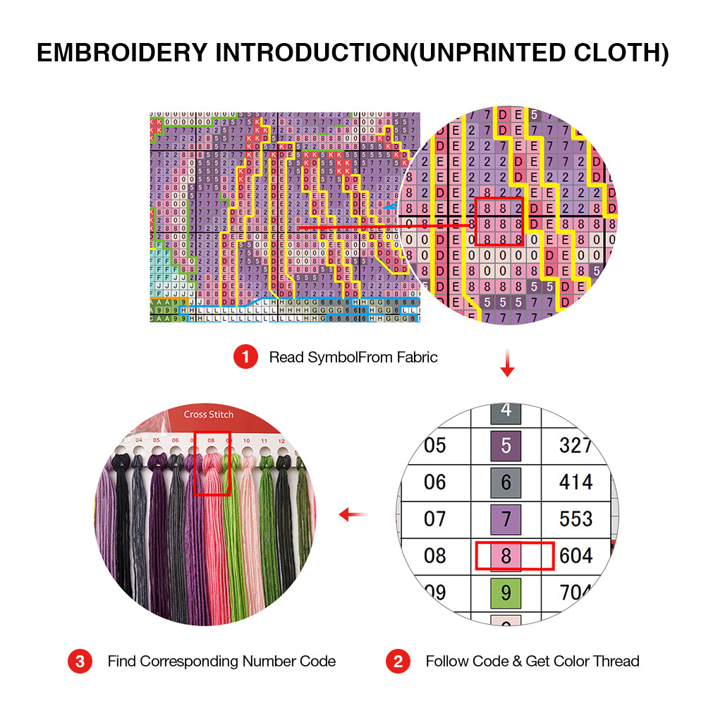 Winter Deer - 14CT Stamped Cross Stitch 53*38CM