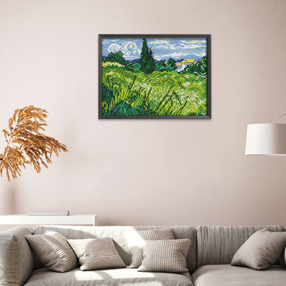 Scenery - 14CT Stamped Cross Stitch 27*19CM