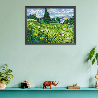Scenery - 14CT Stamped Cross Stitch 27*19CM