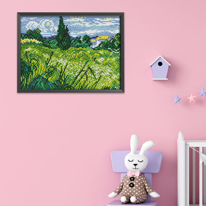 Scenery - 14CT Stamped Cross Stitch 27*19CM