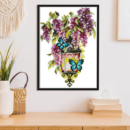 Fascination Light - 14CT Stamped Cross Stitch 30*21CM