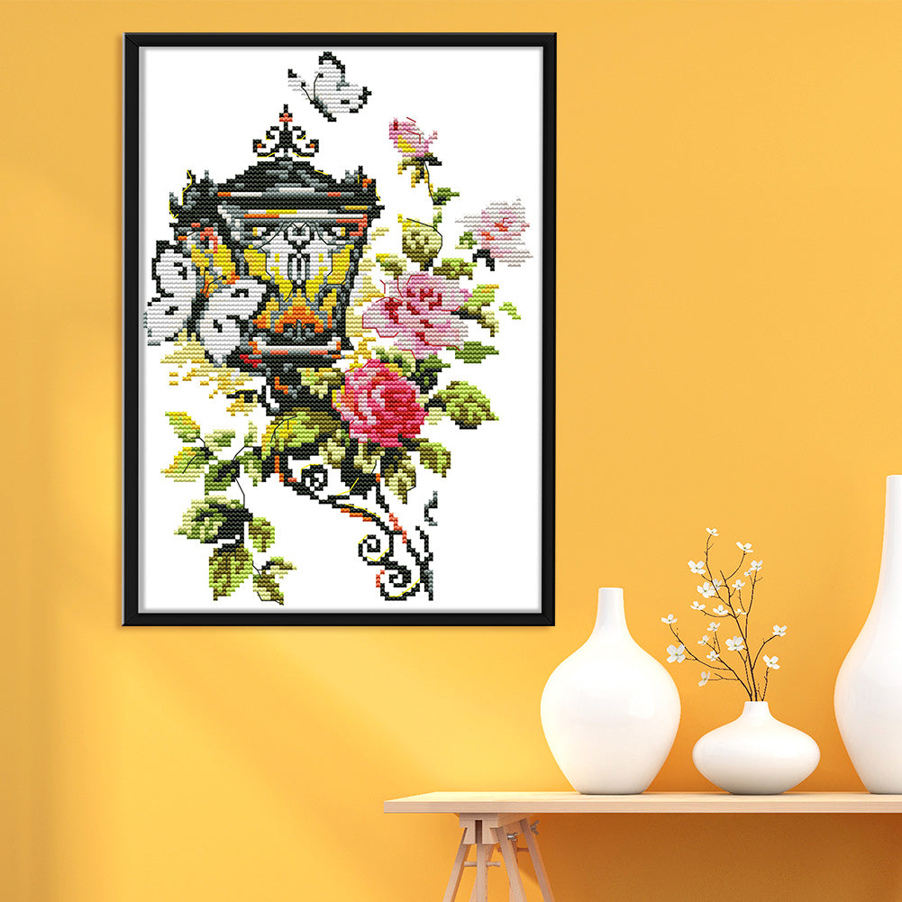 Temptation Light - 14CT Stamped Cross Stitch 30*21CM