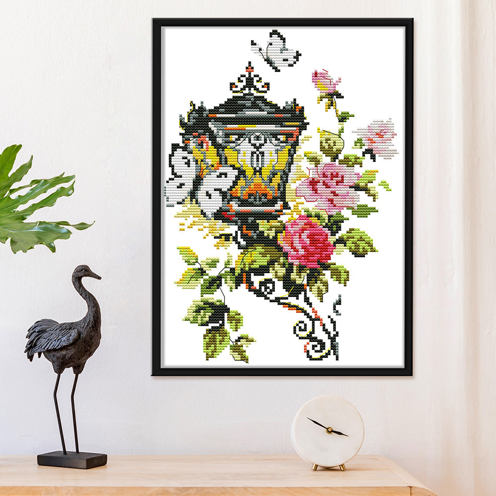 Temptation Light - 14CT Stamped Cross Stitch 30*21CM