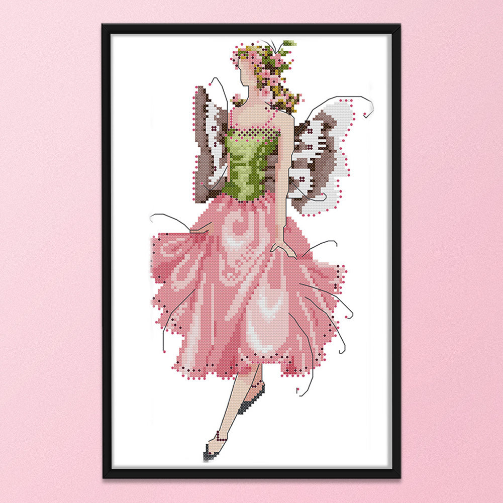 Fairy - 14CT Stamped Cross Stitch 20 *36CM