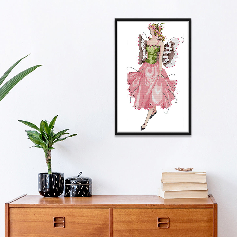 Fairy - 14CT Stamped Cross Stitch 20 *36CM