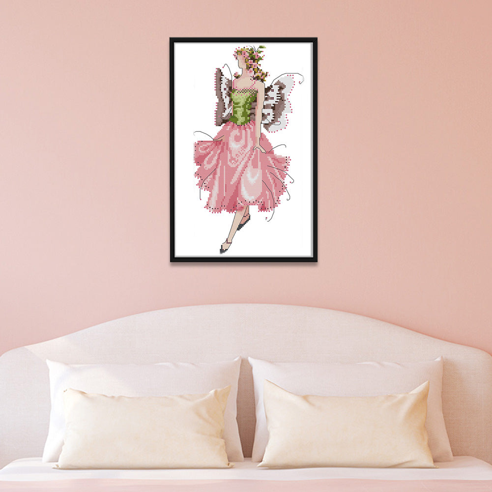 Fairy - 14CT Stamped Cross Stitch 20 *36CM