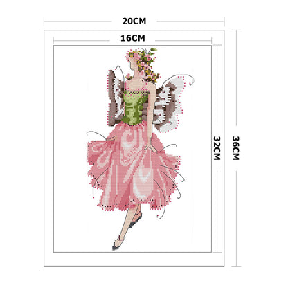 Fairy - 14CT Stamped Cross Stitch 20 *36CM