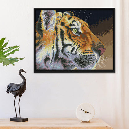 Tiger - 14CT Stamped Cross Stitch 44 *35CM
