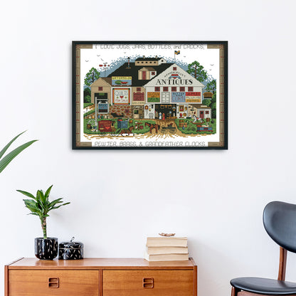 Festival- 14CT Stamped Cross Stitch 41*31CM