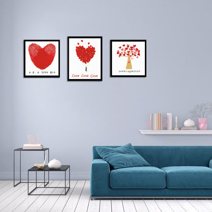 Love- 11CT Stamped Cross Stitch 36*34CM
