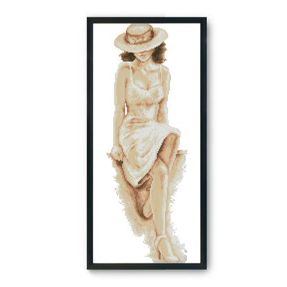 Shadow - 14CT Stamped Cross Stitch 38*97CM