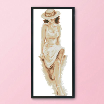 Shadow - 14CT Stamped Cross Stitch 38*97CM