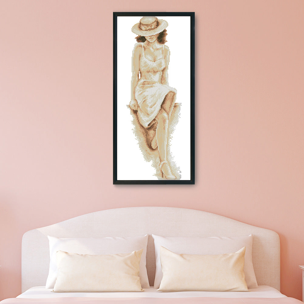 Shadow - 14CT Stamped Cross Stitch 38*97CM