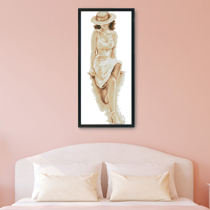 Shadow - 14CT Stamped Cross Stitch 38*97CM