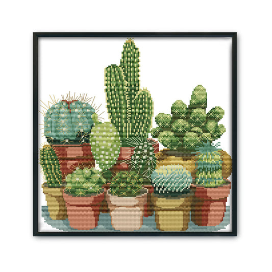 Magic - 14CT Stamped Cross Stitch 34*35CM