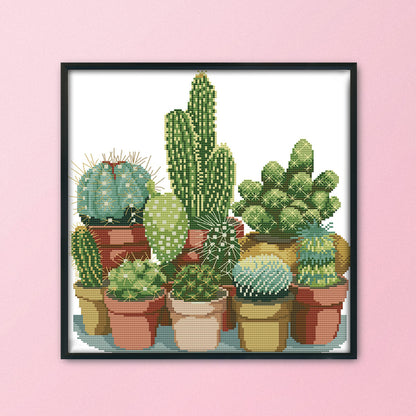Magic - 14CT Stamped Cross Stitch 34*35CM