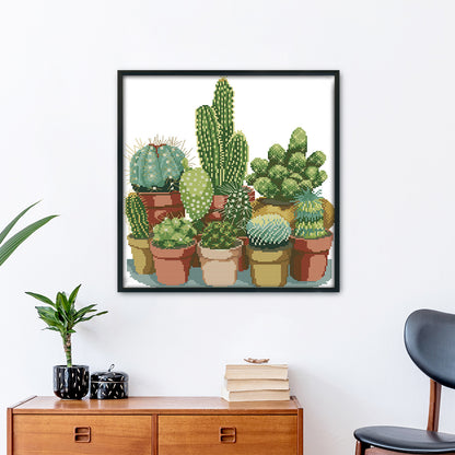 Magic - 14CT Stamped Cross Stitch 34*35CM