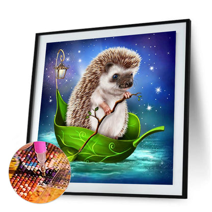 Hedgehog - Full Round Drill Diamond Painting 30*30CM