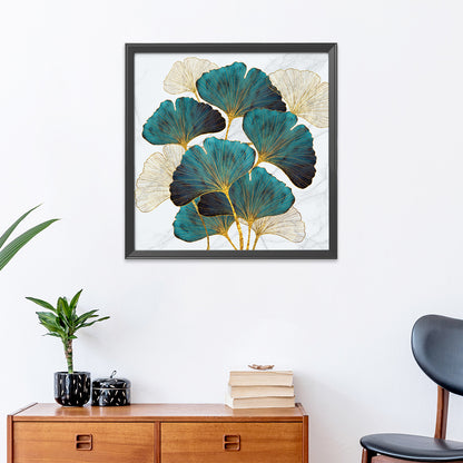 Flower Plant - 11CT Stamped Cross Stitch 60*60CM