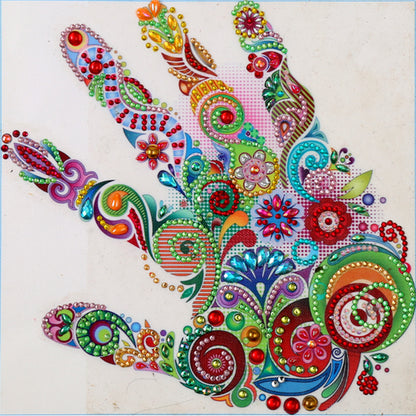 Palm - Special Shaped Drill Diamodn Painting 30*30CM