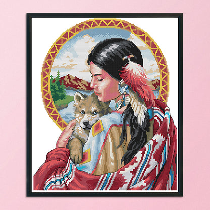 Manual - 14CT Stamped Cross Stitch 36*42CM