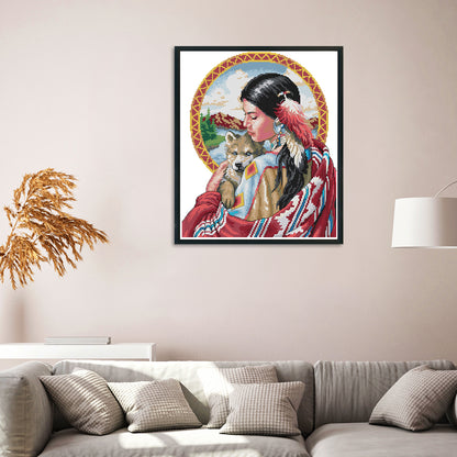 Manual - 14CT Stamped Cross Stitch 36*42CM