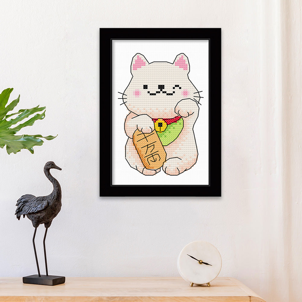 Cartoon- 11CT Stamped Cross Stitch 25*20CM