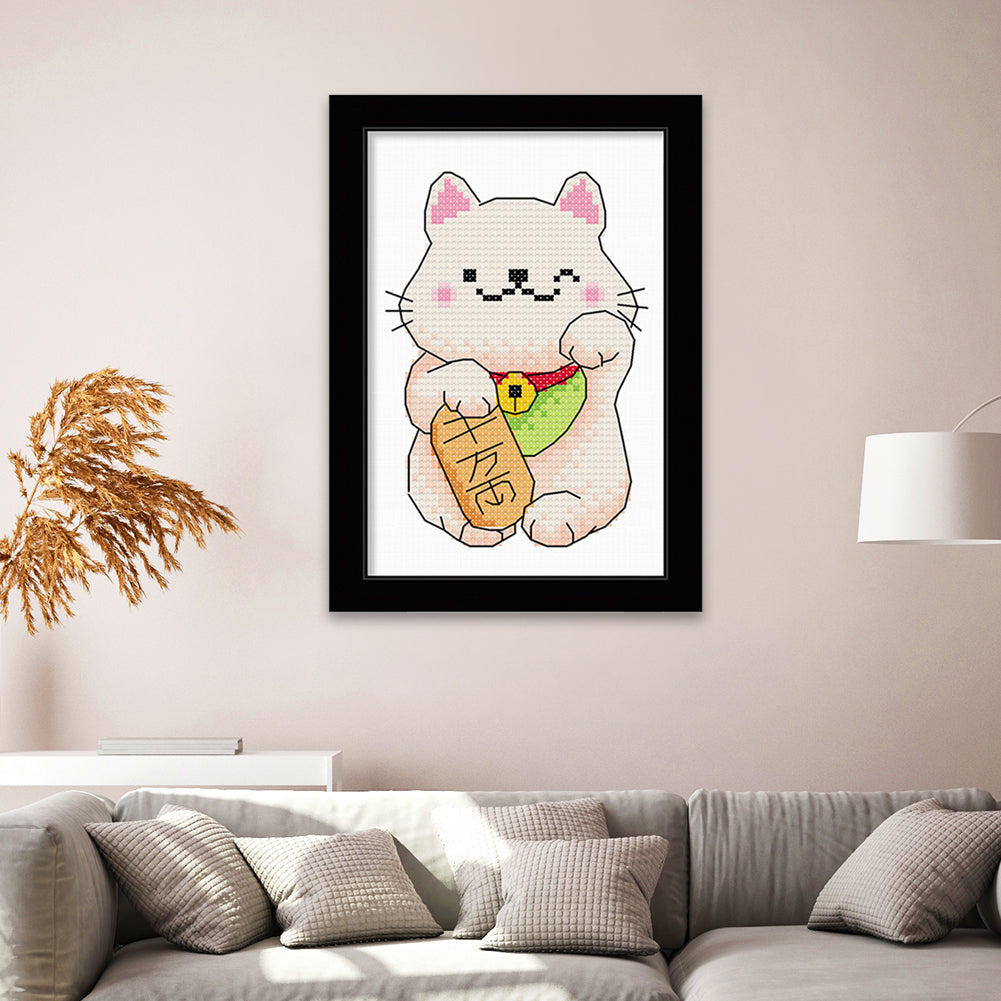 Cartoon- 11CT Stamped Cross Stitch 25*20CM