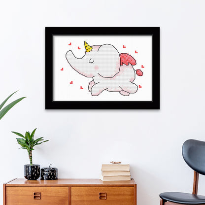 Cartoon- 11CT Stamped Cross Stitch 25*20CM