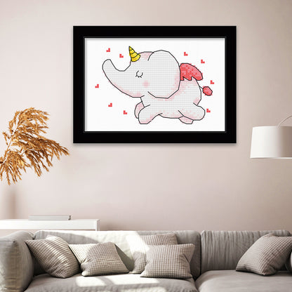 Cartoon- 11CT Stamped Cross Stitch 25*20CM