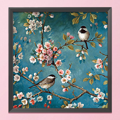 Bird Branch - 11CT Stamped Cross Stitch 45*45CM