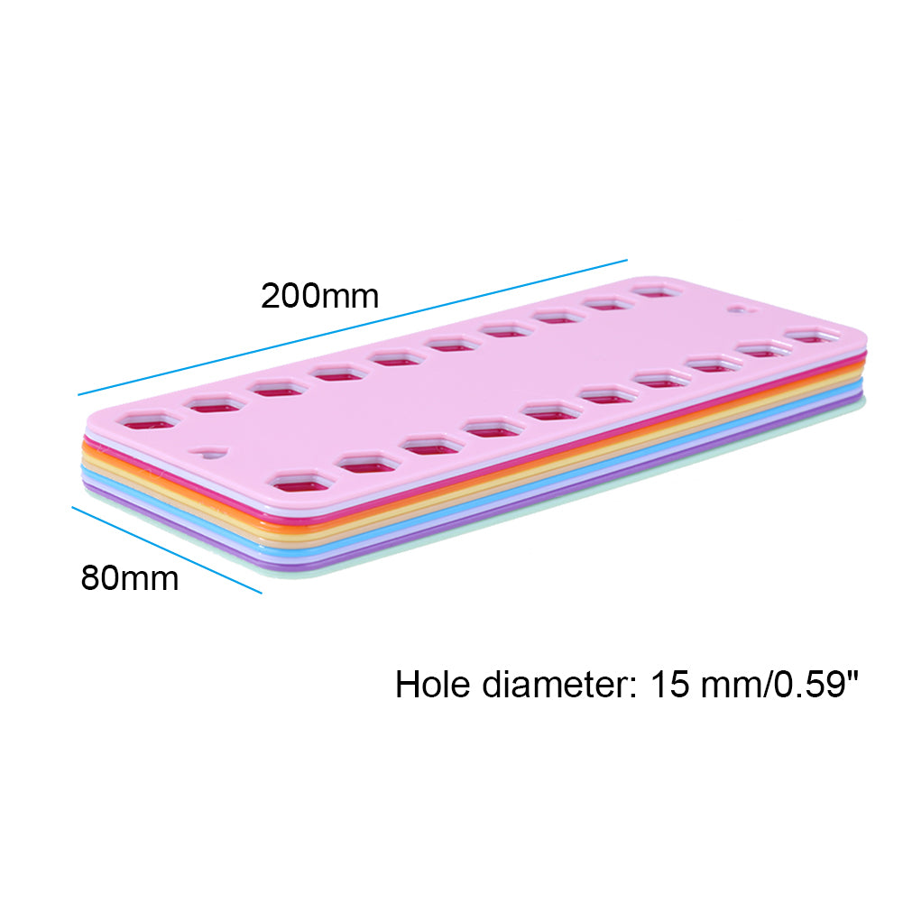 12x 20 Positions Plastic Thread Board Embroidery Row Line Organizer (B)