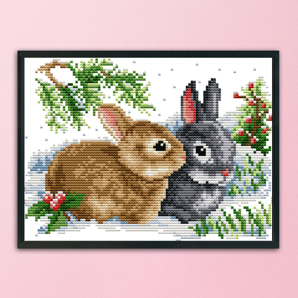 Animal- 11CT Stamped Cross Stitch 33 *24CM