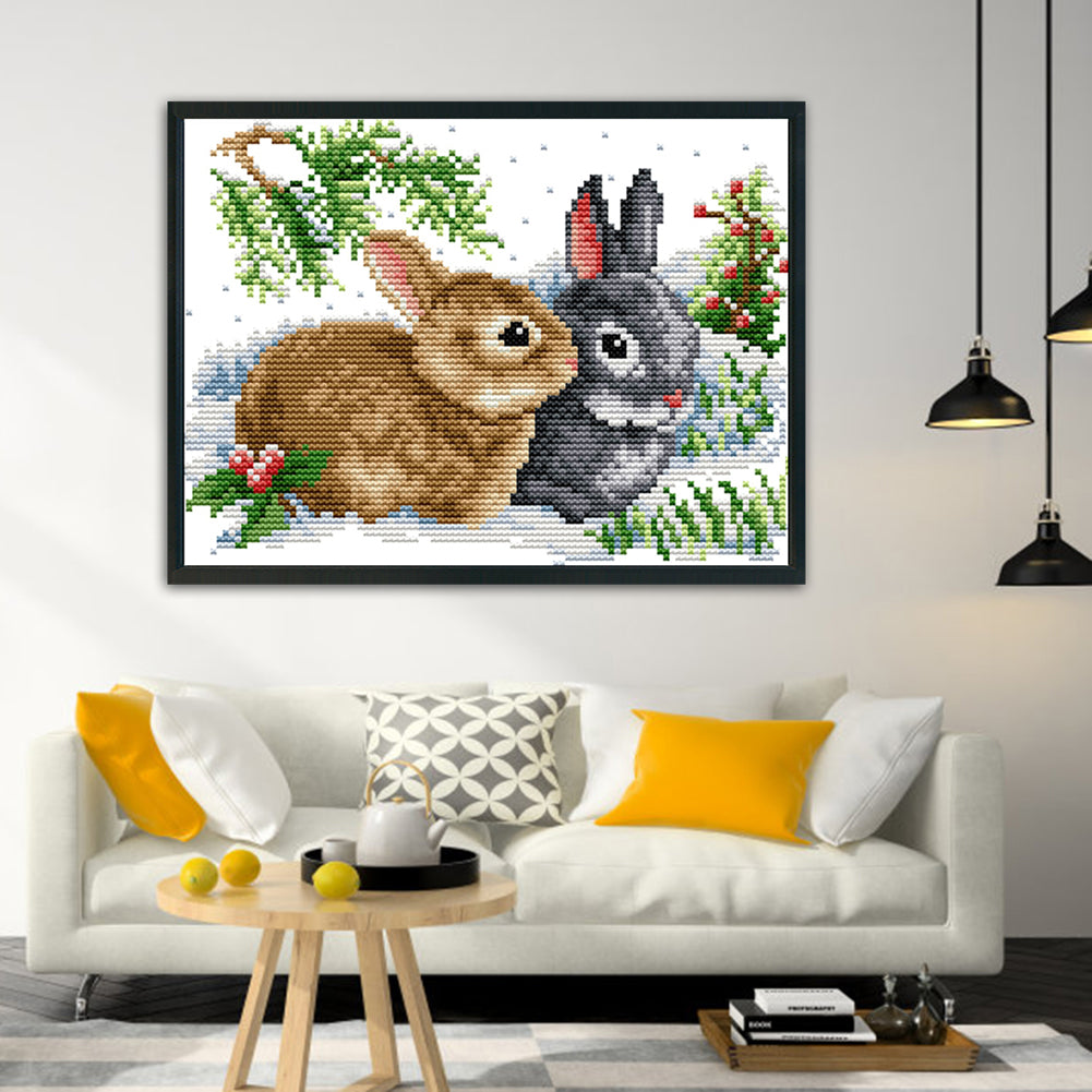 Animal- 11CT Stamped Cross Stitch 33 *24CM