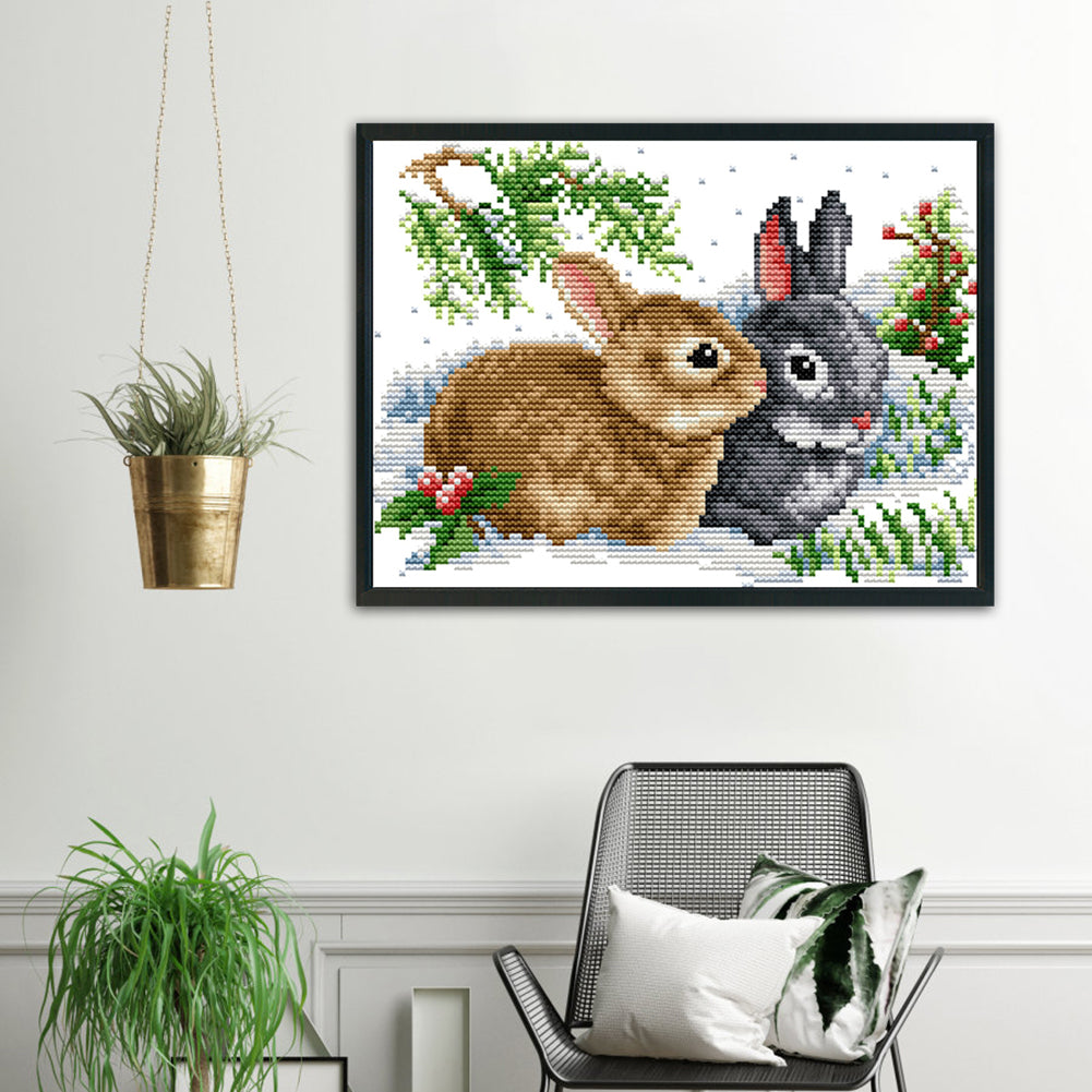Animal- 11CT Stamped Cross Stitch 33 *24CM
