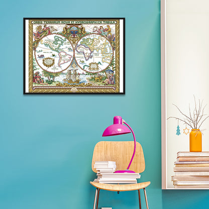 Landscape - 11CT Stamped Cross Stitch 65x54CM