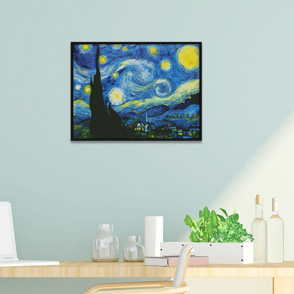 Landscape - 11CT Stamped Cross Stitch 59x45CM
