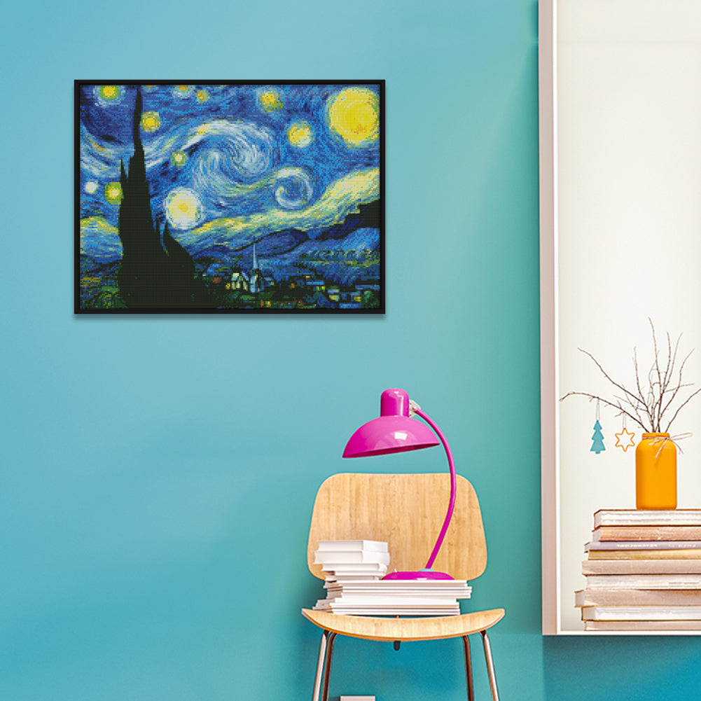 Landscape - 11CT Stamped Cross Stitch 59x45CM