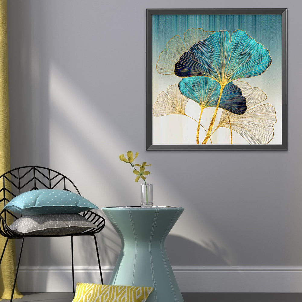 Ginkgo - 11CT Stamped Cross Stitch 60*60CM