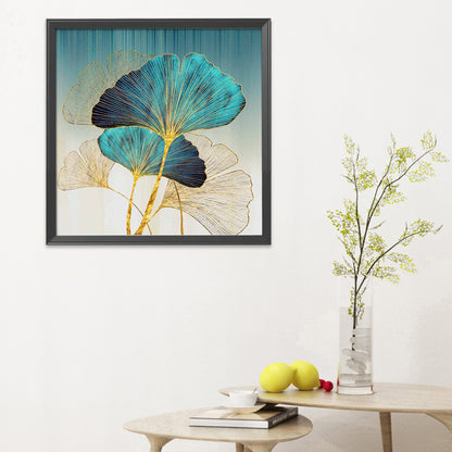Ginkgo - 11CT Stamped Cross Stitch 60*60CM