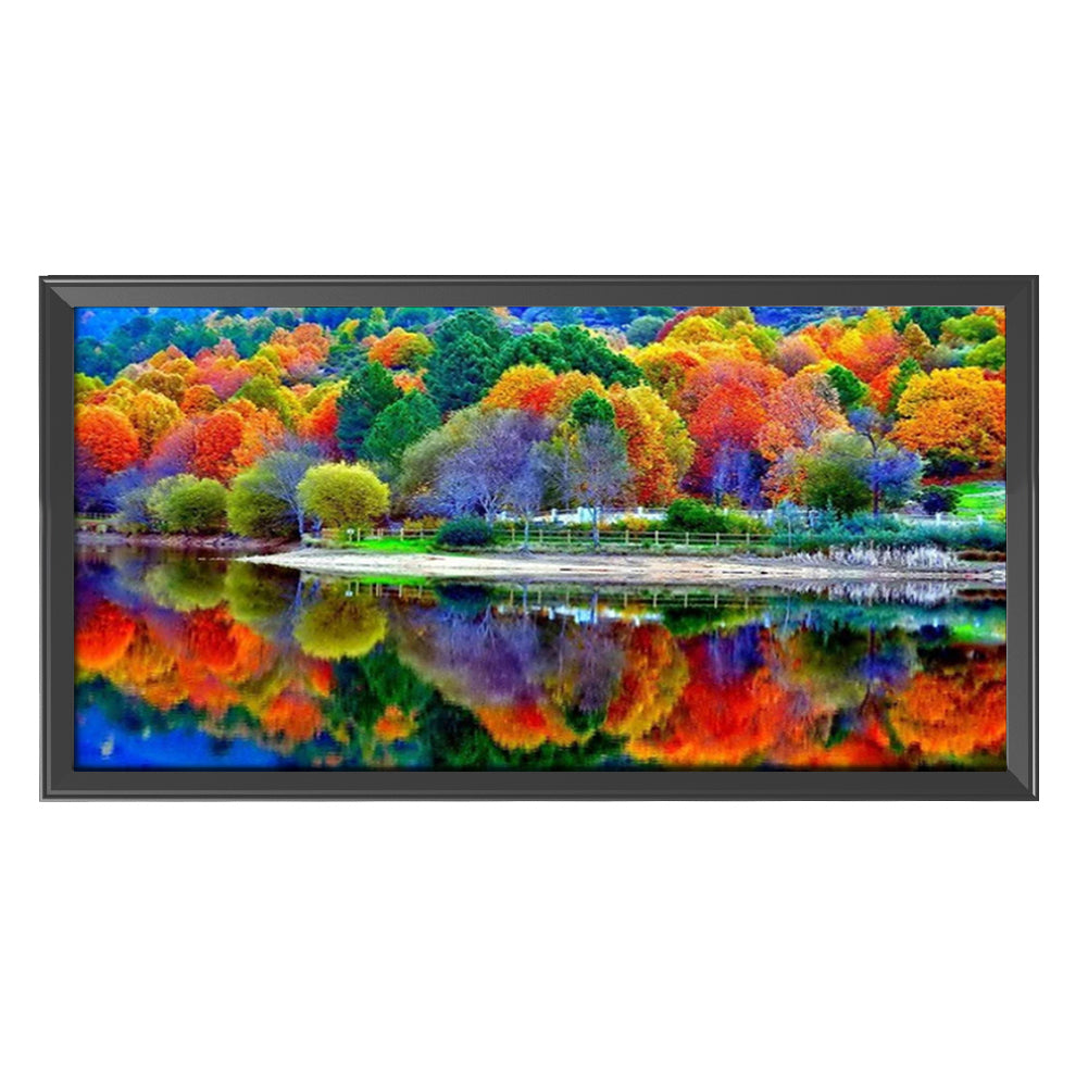 Forest - 11CT Stamped Cross Stitch 40*85CM
