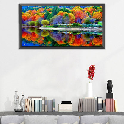 Forest - 11CT Stamped Cross Stitch 40*85CM