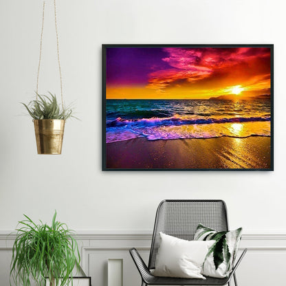 Landscape - 11CT Stamped Cross Stitch 36*46CM